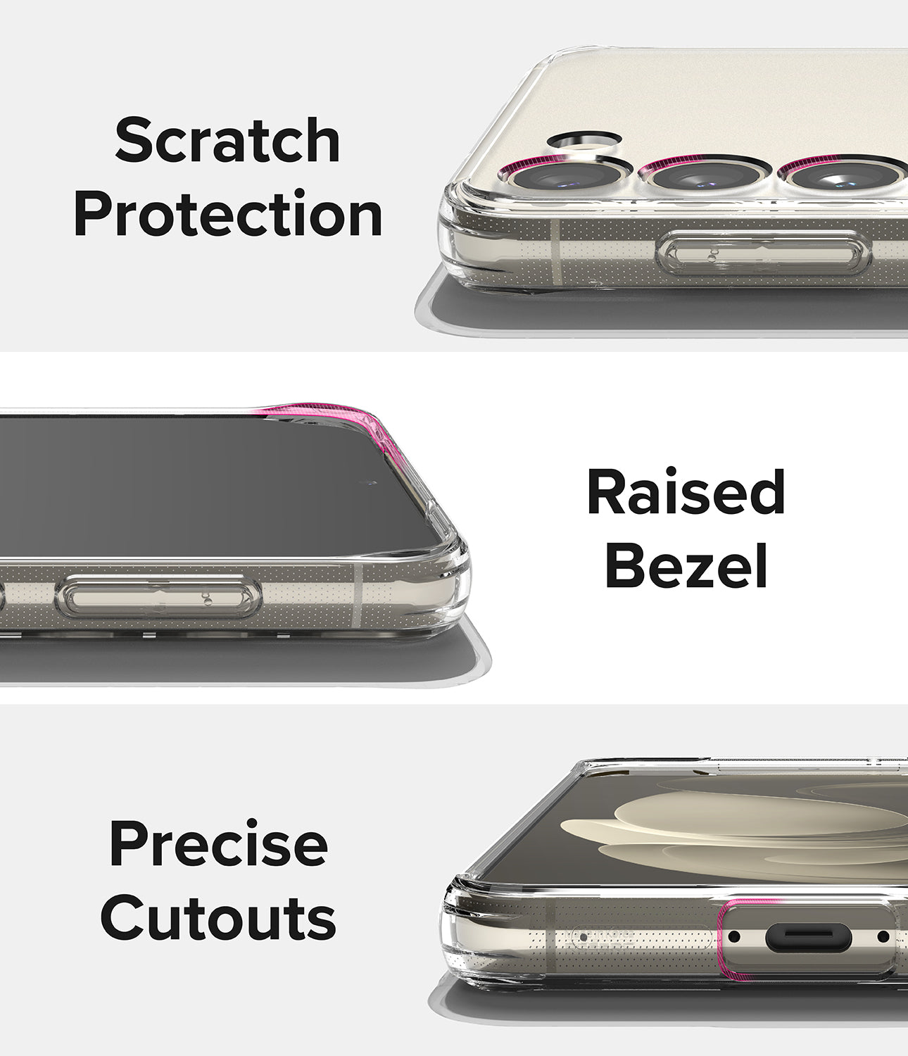 Galaxy S23 Plus Case | Fusion Matte Clear - Scratch Protection. Raised Bezel. Precise Cutouts.