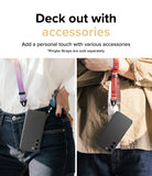 Galaxy S23 Plus Case | Fusion Matte Smoke Black - Deck out with accessories. Add a personal touch with various accessories.
