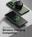 Galaxy S23 Ultra Case | Air-S Quite Green - Wireless Charging Compatible.