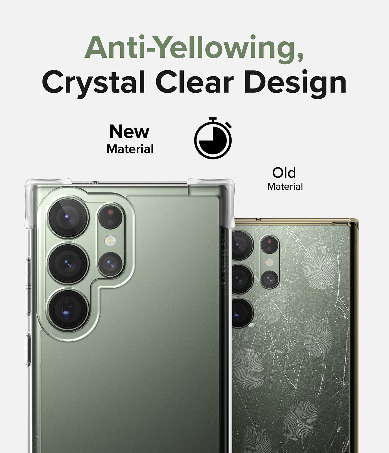 Galaxy S23 Ultra Case | Fusion Bumper - Clear - Anti-Yellowing, Crystal Clear Design.