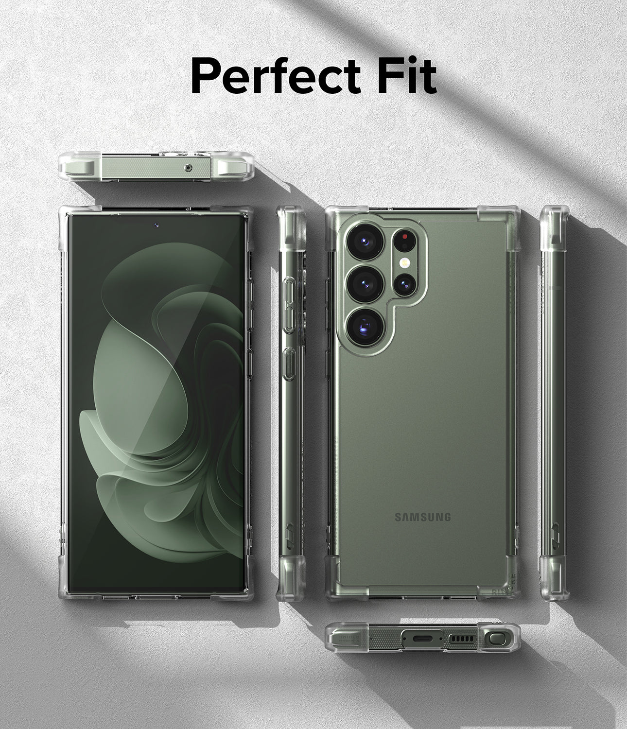 Galaxy S23 Ultra Case | Fusion Bumper - Clear - Perfect Fit