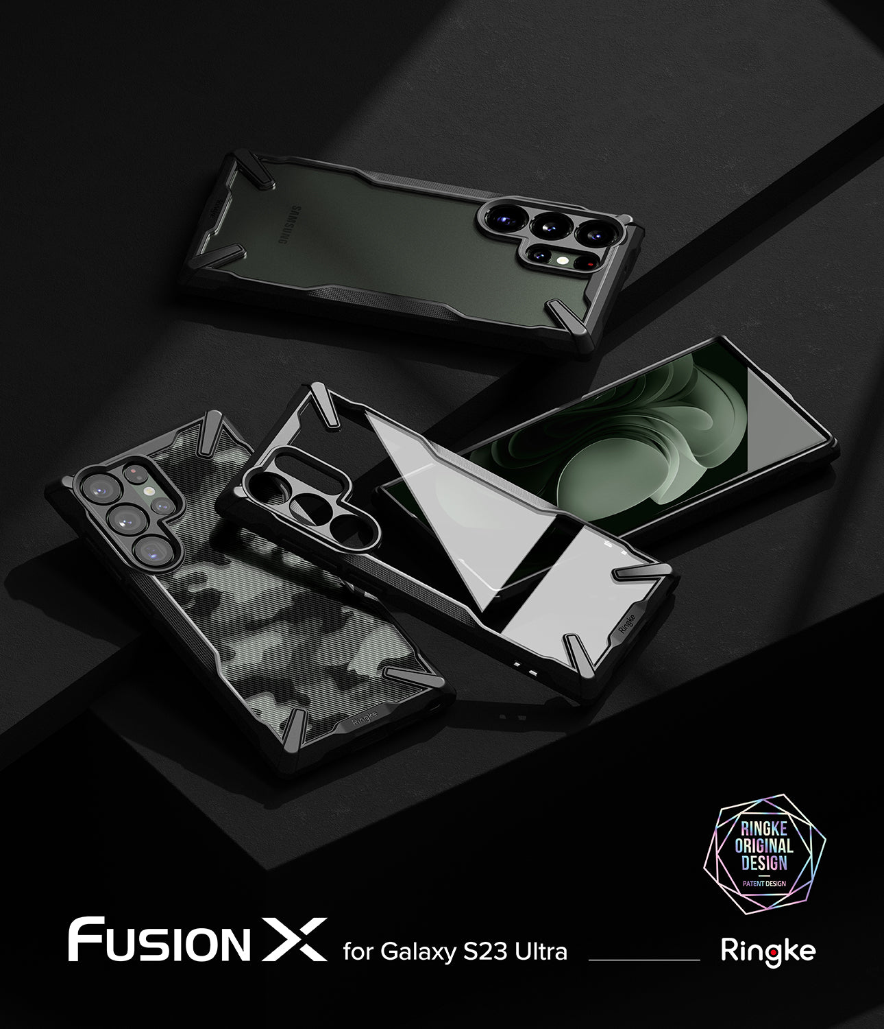 Galaxy S23 Ultra Case | Fusion-X - Black - By Ringke