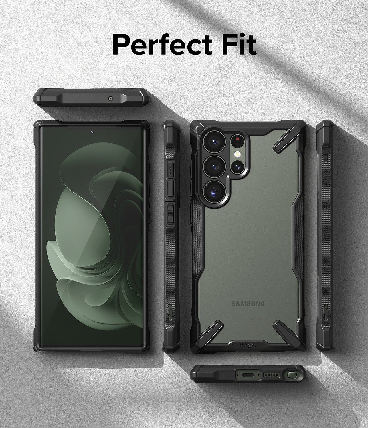 Galaxy S23 Ultra Case | Fusion-X - Black - Perfect Fit