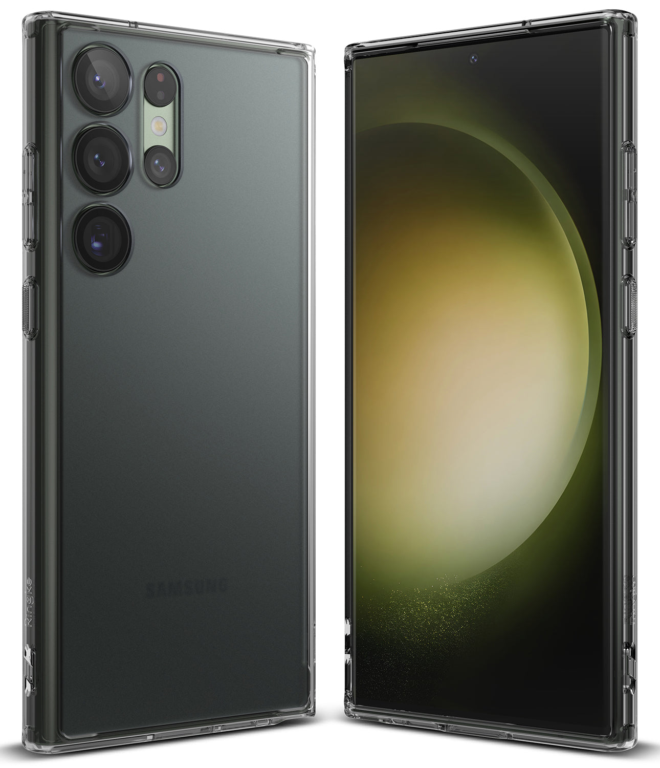 Galaxy S23 Ultra Case | Fusion - Matte Smoke Black