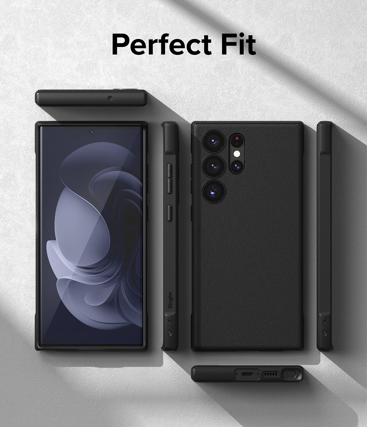 Galaxy S23 Ultra Case | Onyx - Black - Perfect Fit.