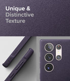 Galaxy S23 Ultra Case | Onyx - Deep Purple - Unique and Distinctive Texture.