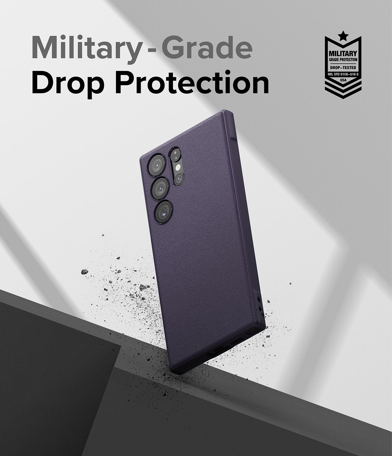 Galaxy S23 Ultra Case | Onyx - Deep Purple - Military-Grade Drop Protection