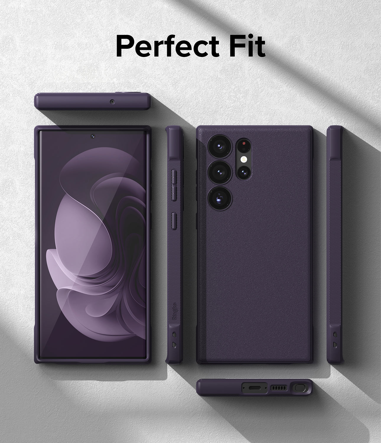 Galaxy S23 Ultra Case | Onyx - Deep Purple - Perfect Fit.