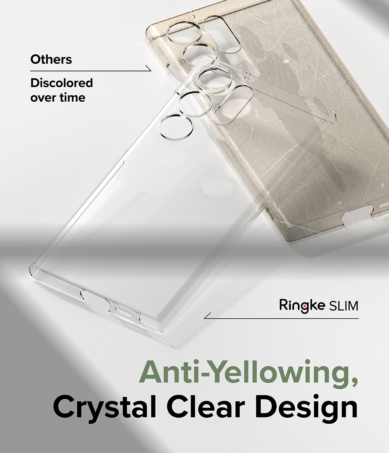 Galaxy S23 Ultra Case | Slim - Clear - Anti-Yellowing. Crystal Clear Design.