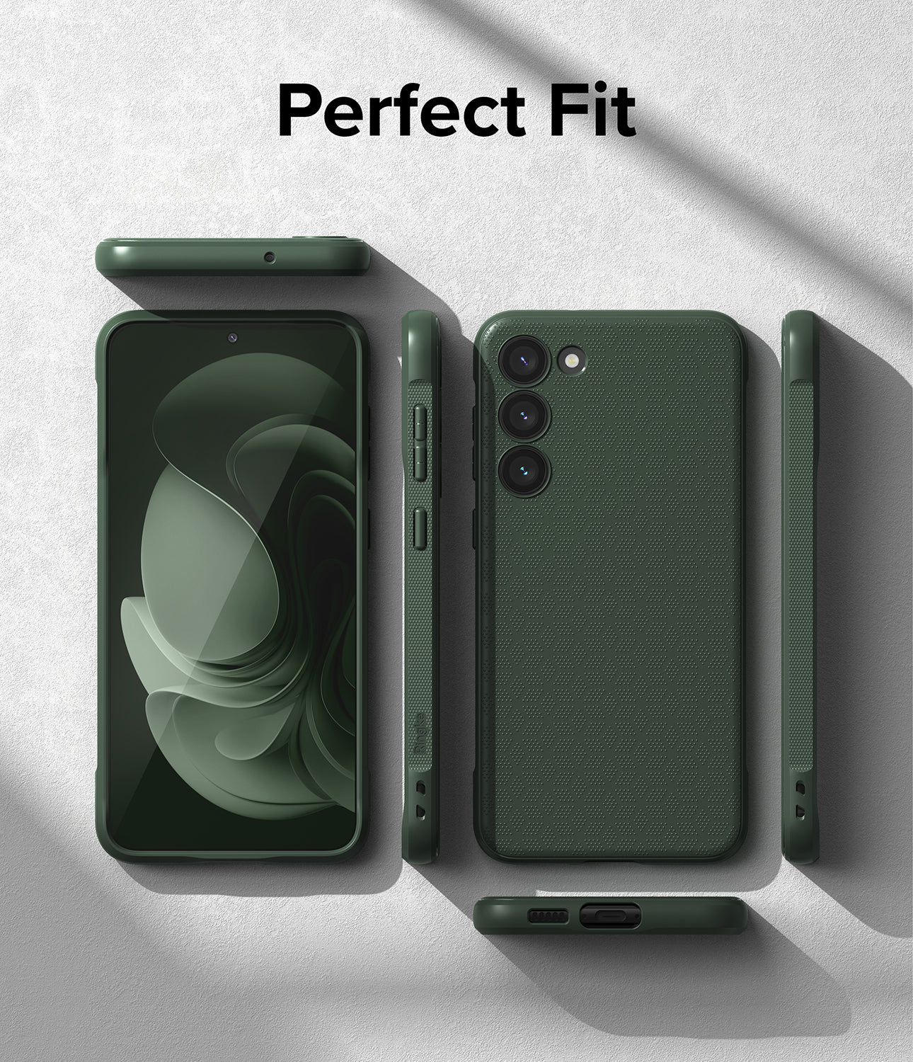Galaxy S23 Plus Case | Onyx Dark Green - Perfect Fit.