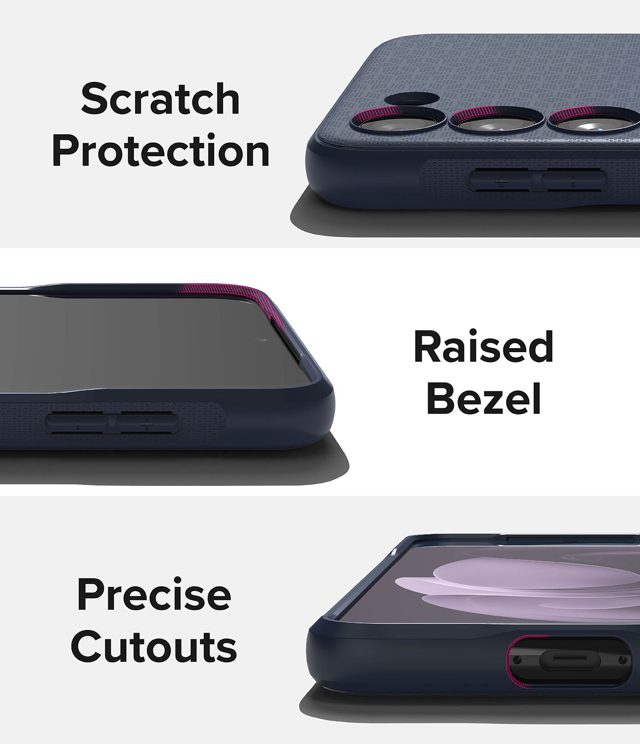Galaxy S23 Plus Case | Onyx Navy - Scratch Protection. Raised Bezel. Precise Cutouts.