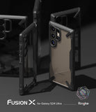 Galaxy S24 Ultra Case | Fusion-X - Black - By Ringke