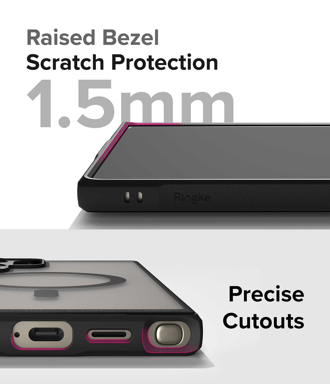 Galaxy S24 Ultra Case | Fusion Bold Magnetic Matte - Raised Bezel Scratch Protection. Precise Cutouts