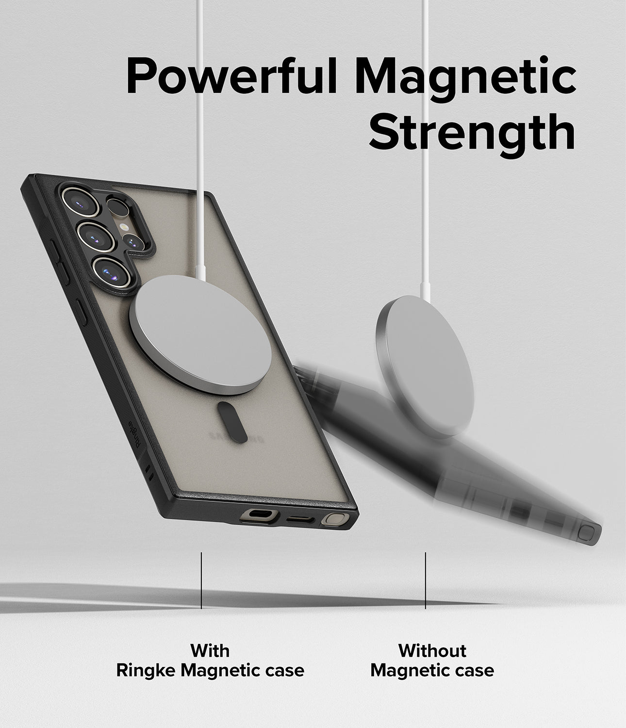 Galaxy S24 Ultra Case | Fusion Bold Magnetic Matte - Powerful Magnetic Strength