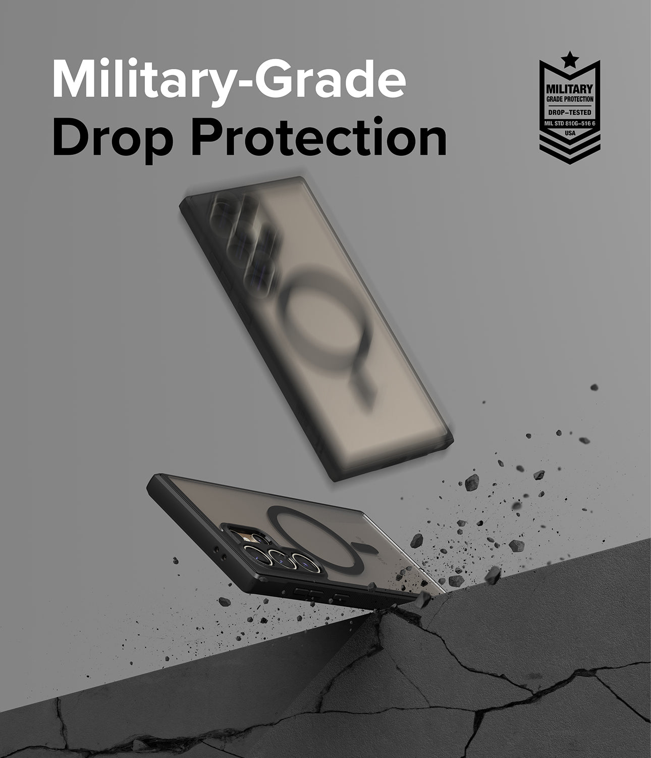 Galaxy S24 Ultra Case | Fusion Bold Magnetic Matte - Military-Grade Drop Protection