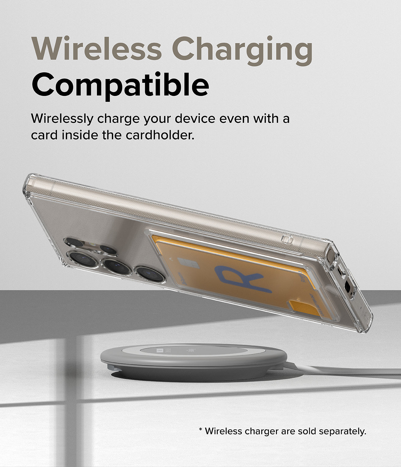 Galaxy S24 Ultra Case | Fusion Card - Wireless Charging Compatible