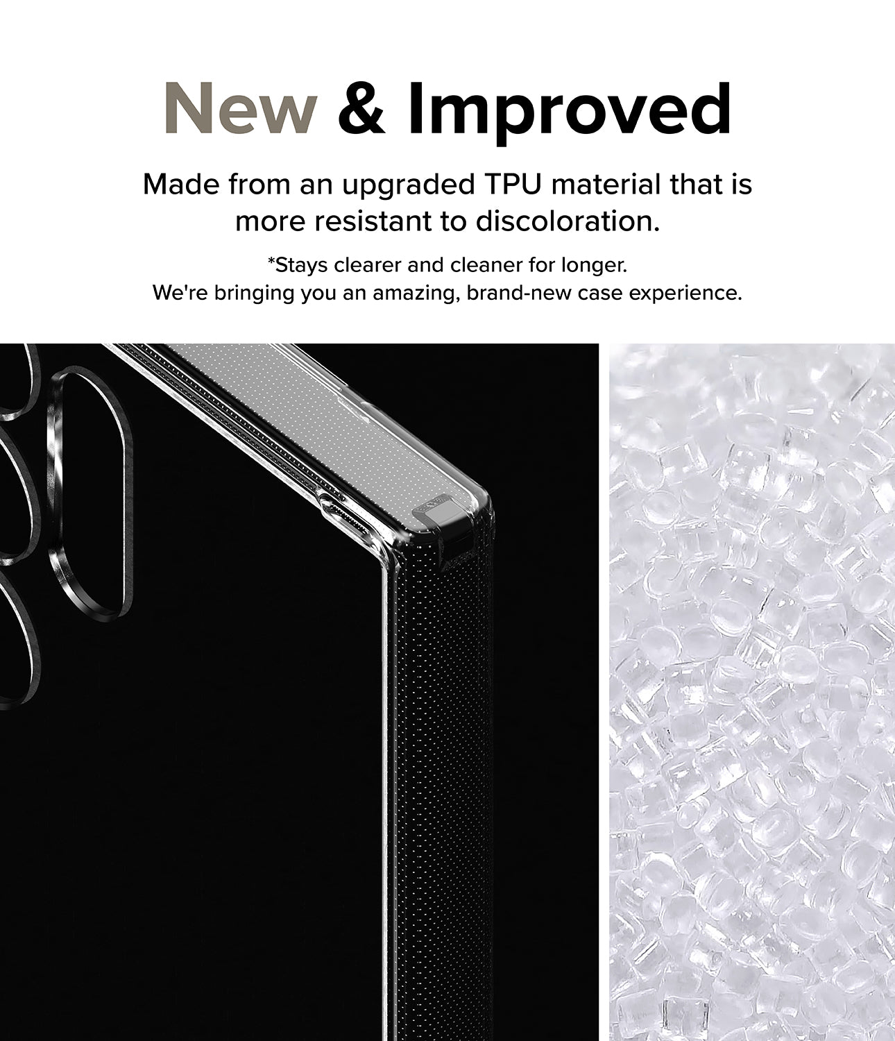 Galaxy S24 Ultra Case | Fusion - New and improved. Made from an upgraded TPU material that is more resistant to discoloration.