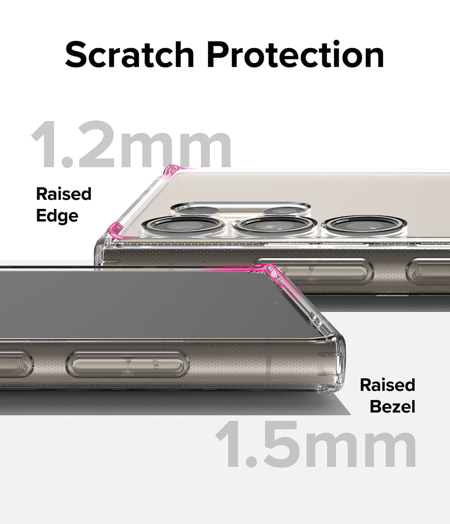 Galaxy S24 Ultra Case | Fusion - Scratch Protection. Raised Edge. Raised Bezel