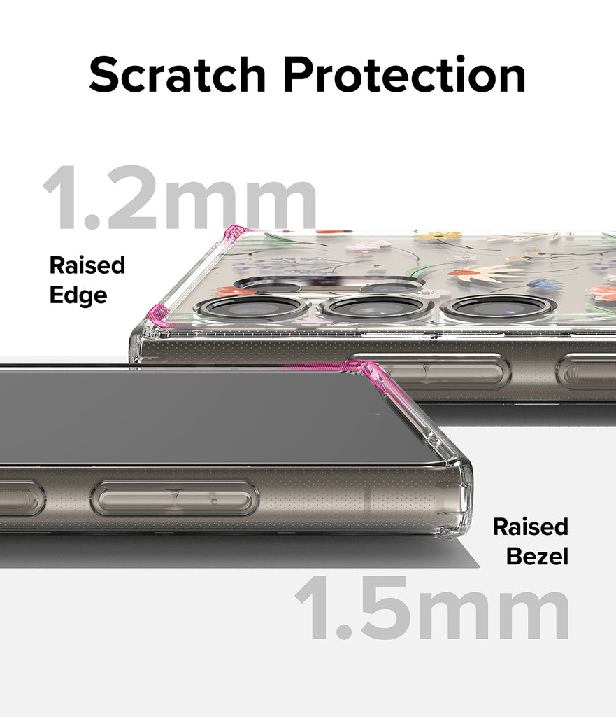 Galaxy S24 Ultra Case | Fusion Design - Scratch Protection with raised edge and raised bezel