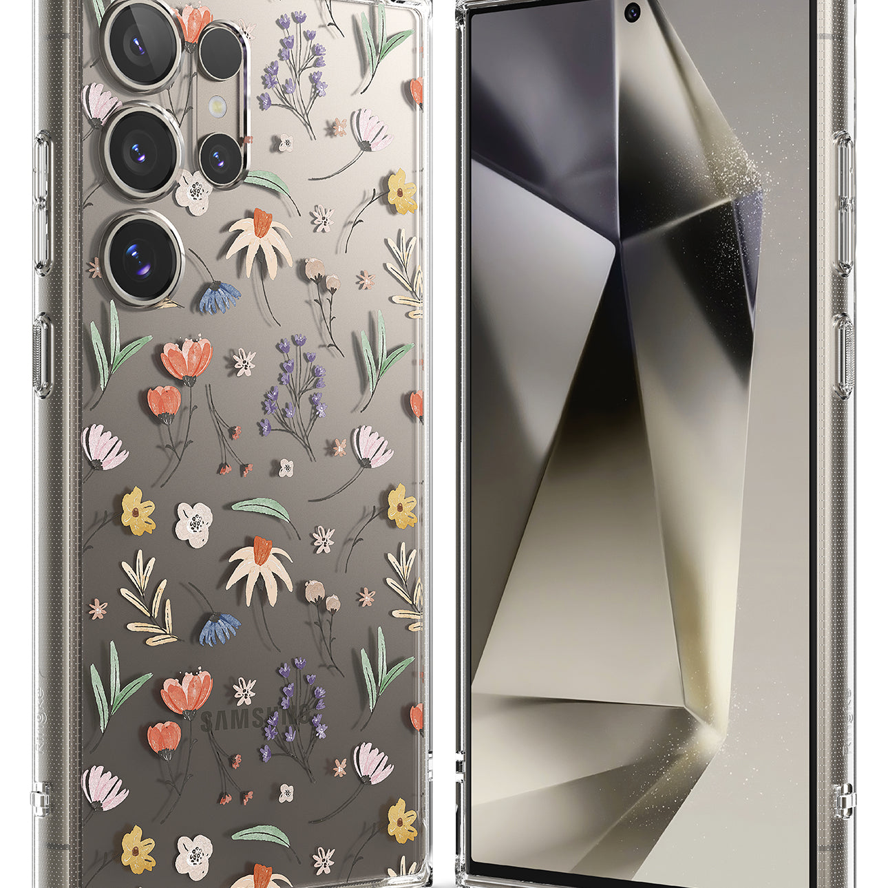 Galaxy S24 Ultra Case | Fusion Design - Dry Flowers