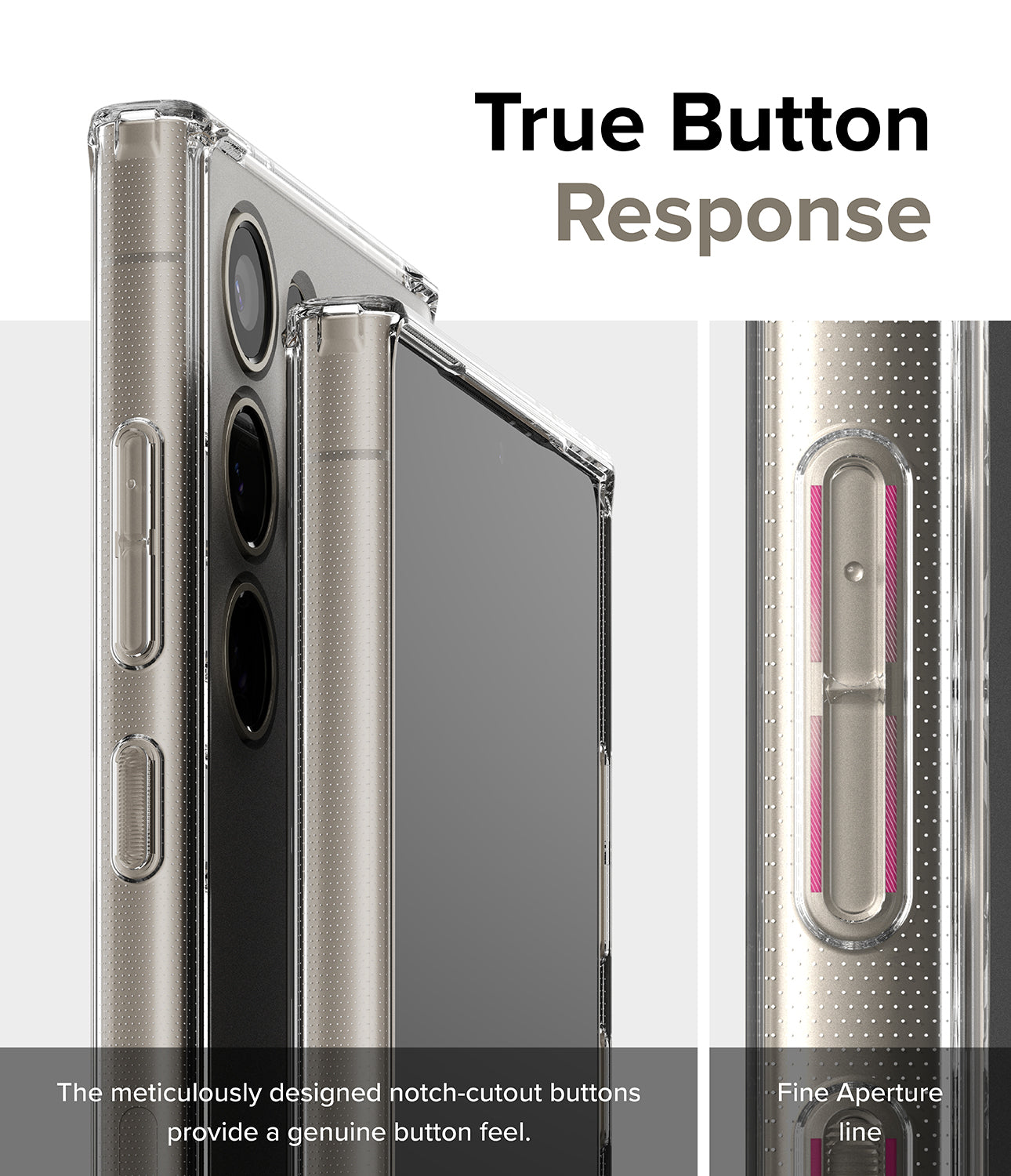 Galaxy S24 Ultra Case | Fusion Matte - True Button Response.