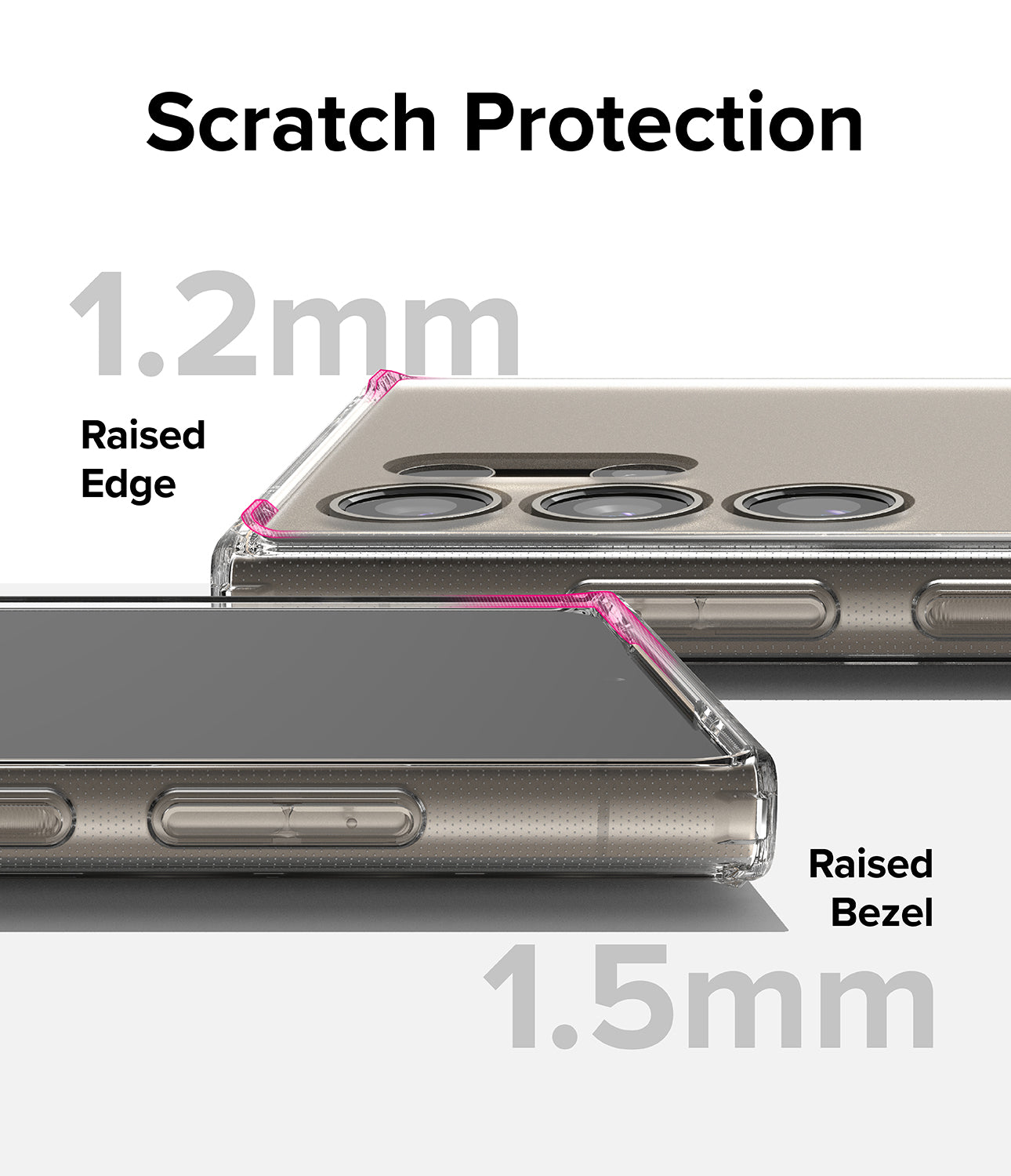 Galaxy S24 Ultra Case | Fusion Matte - Scratch Protection. Raised Edge. Raised Bezel.