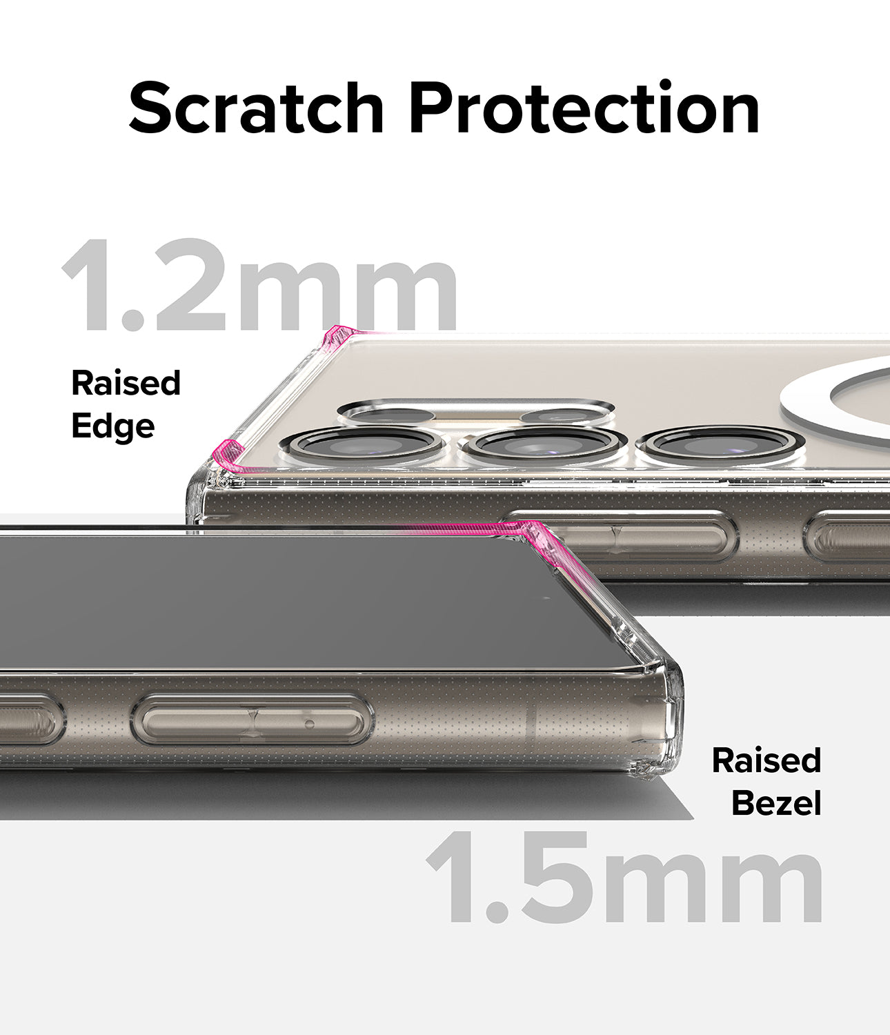 Galaxy S24 Ultra Case | Fusion Magnetic - Scratch Protection. Raised Edge and Raised Bezel.