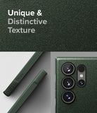 Galaxy S24 Ultra Case | Onyx - Dark Green - Unique and Distinctive Texture.