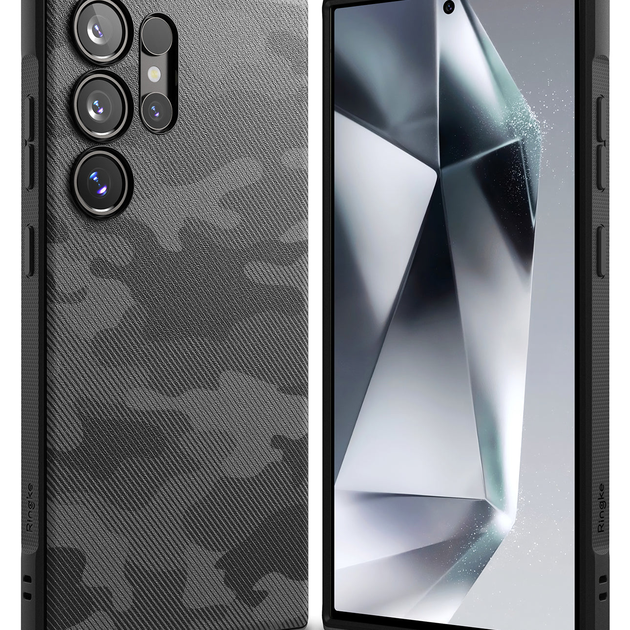Galaxy S24 Ultra Case | Onyx Design - Camo Black