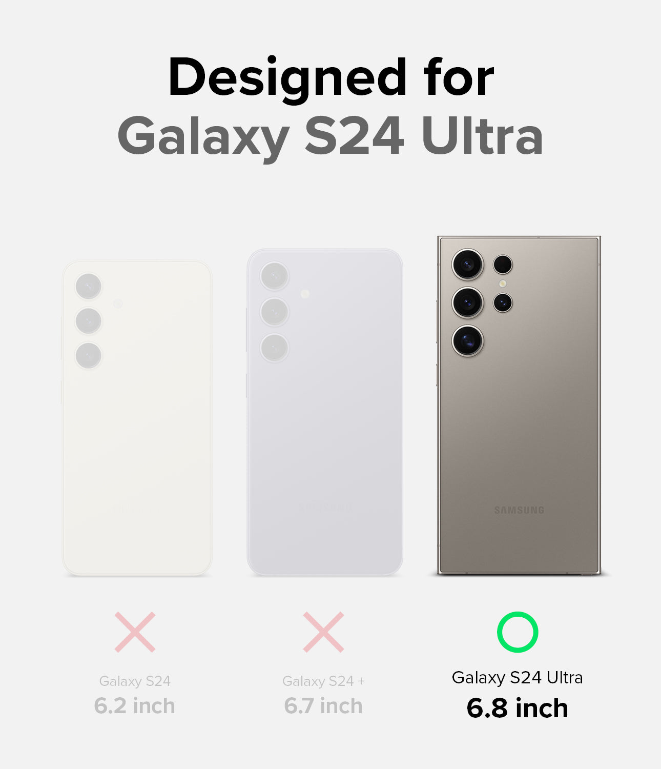 Ốp lưng Galaxy S24 Ultra | Thiết kế Onyx - Được thiết kế cho Galaxy S24 Ultra 6,8 inch