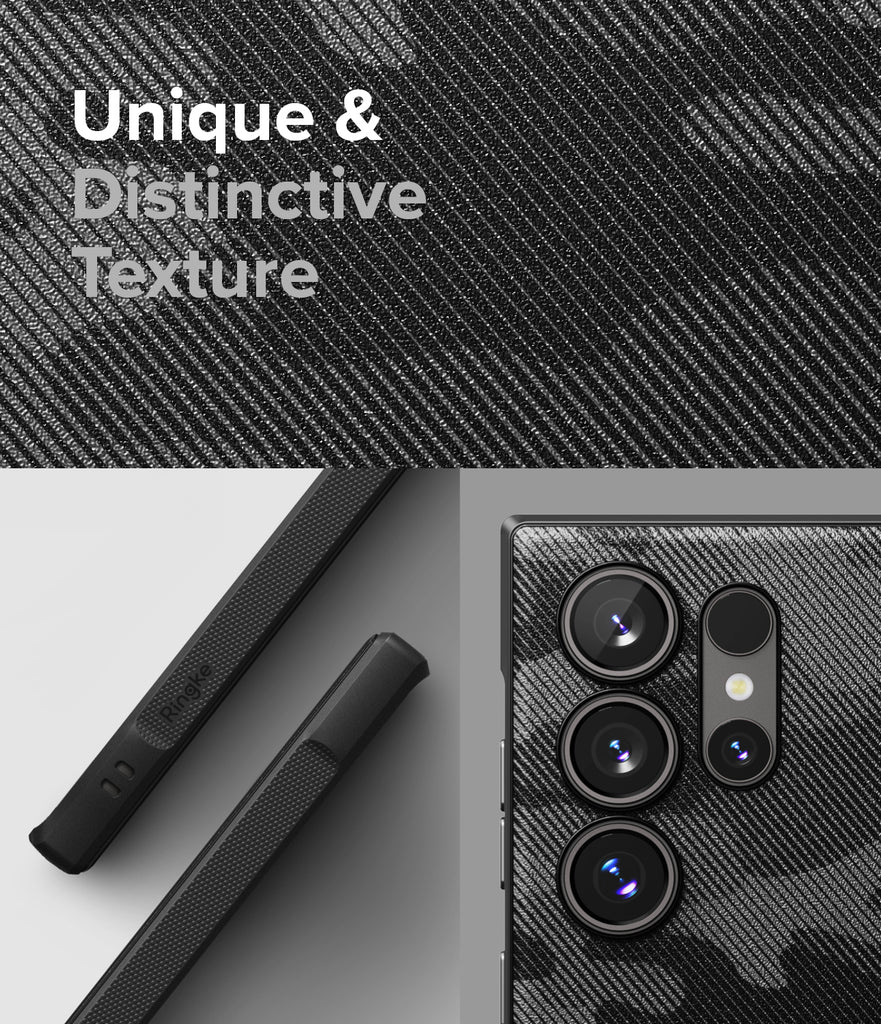 Galaxy S24 Ultra Case | Onyx Design - Unique and Distinctive Texture