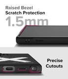 Galaxy S24 Ultra Case | Onyx Design - X - Raised Bezel Scratch Protection and Precise Cutouts.