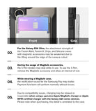 Galaxy S24 Ultra Case | Silicone Magnetic - Stone - Notice.