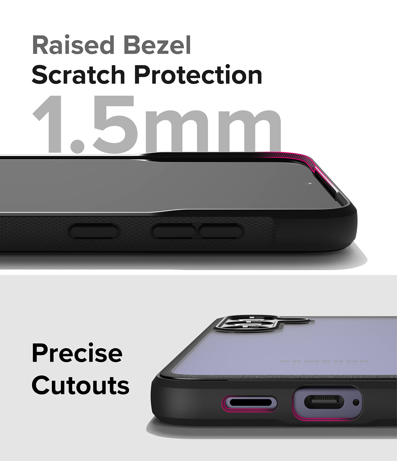 Galaxy S24 Case | Fusion Bold - Raised Bezel Scratch Protection. Precise cutouts