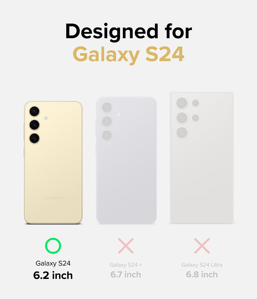 Galaxy S24 Case | Fusion Design - Designed for 6.2 inch Galaxy S24 