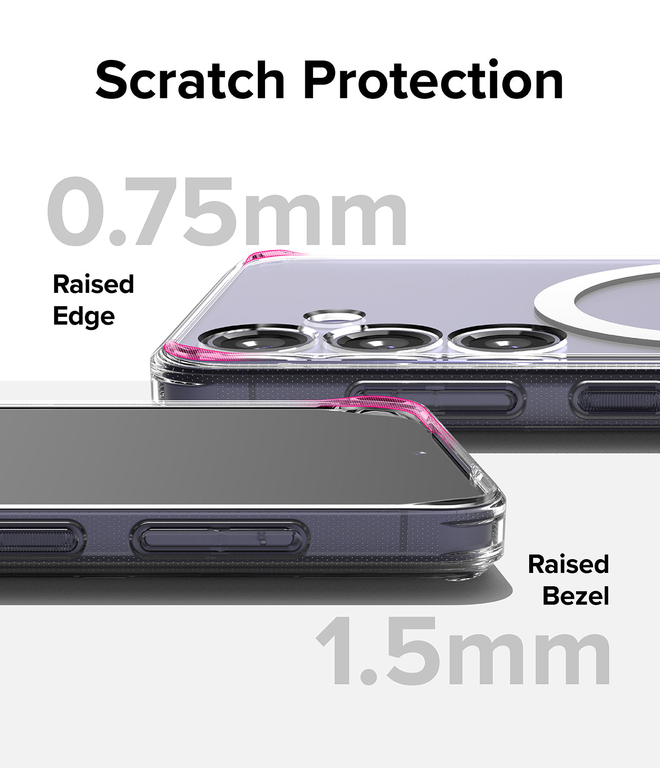 Galaxy S24 Case | Fusion Magnetic - Scratch Protection with Raised Edge and Raised Bezel