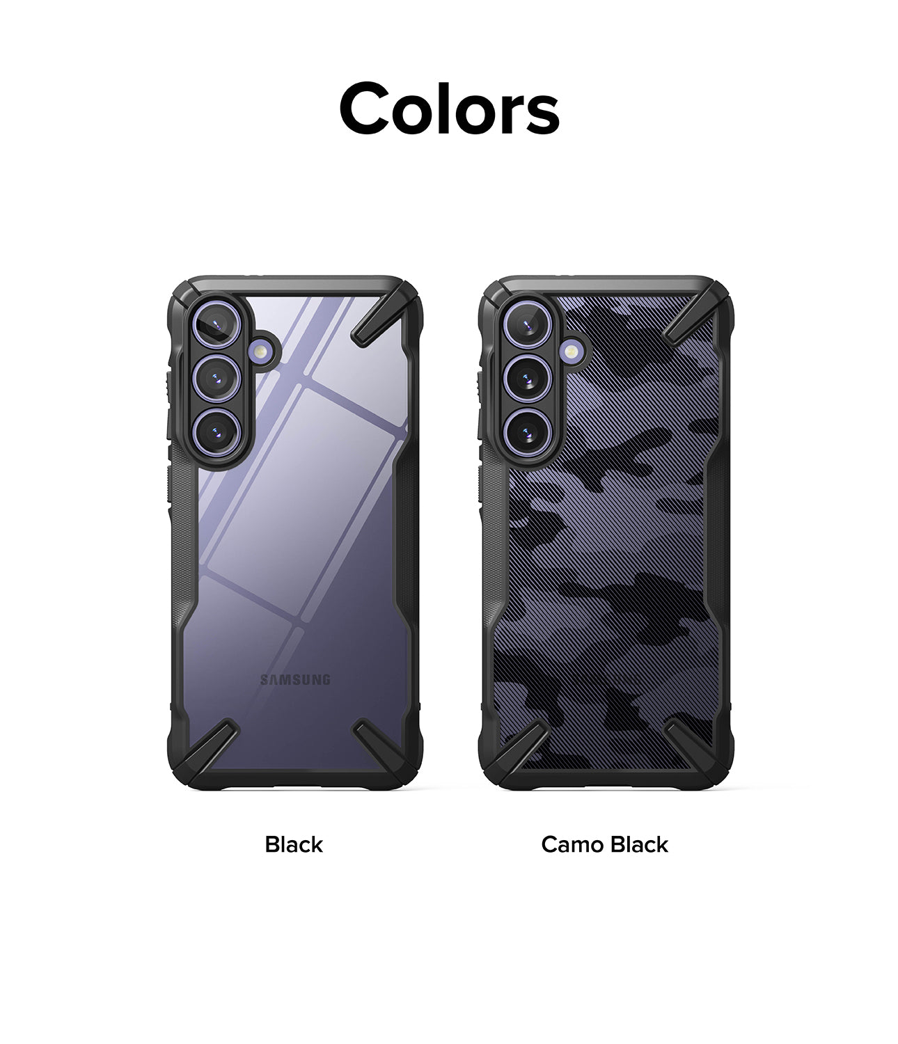 Galaxy S24 Case | Fusion-X - Black - Colors