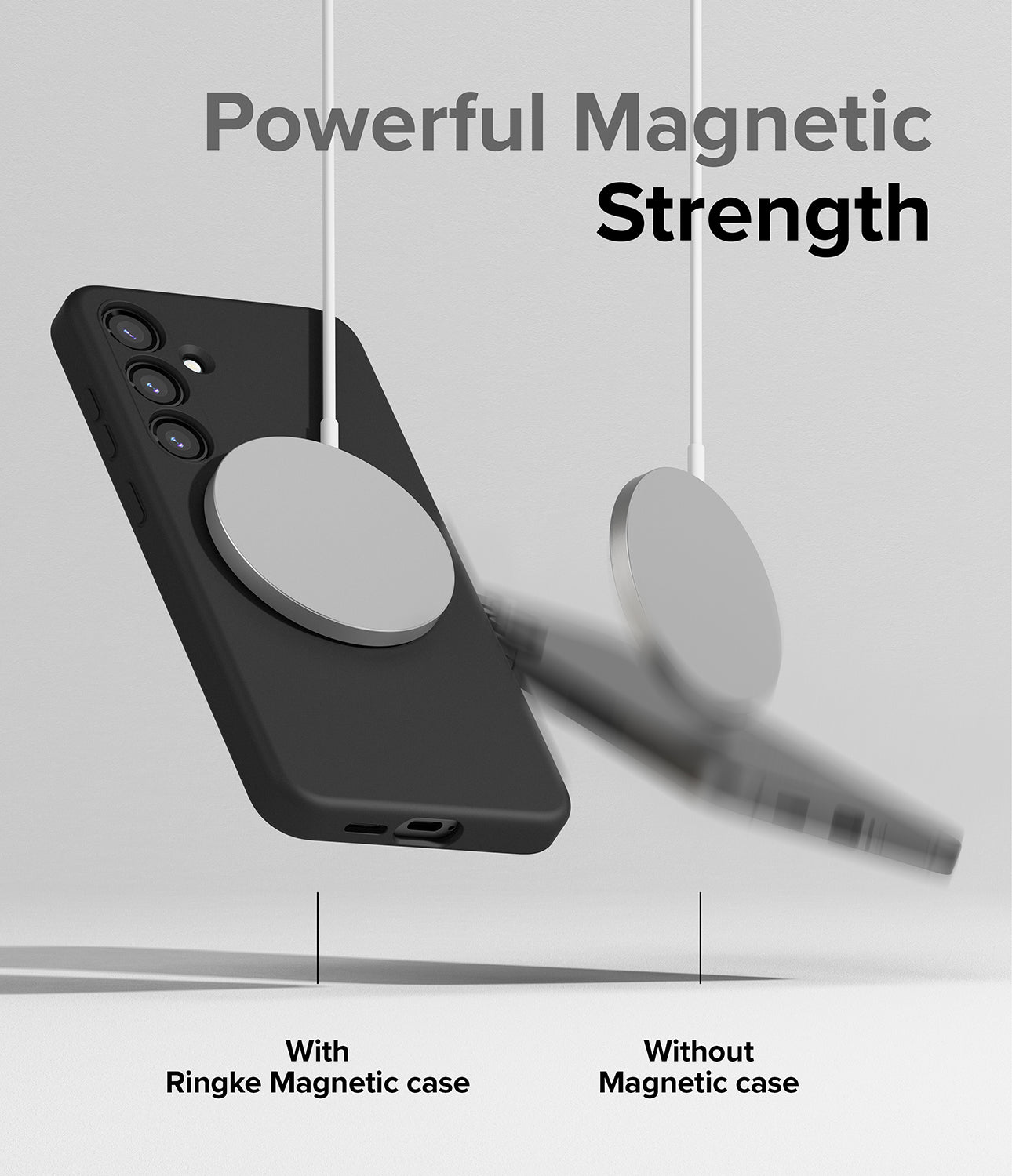 Galaxy S24 Case | Silicone Magnetic - Powerful Magnetic Strength