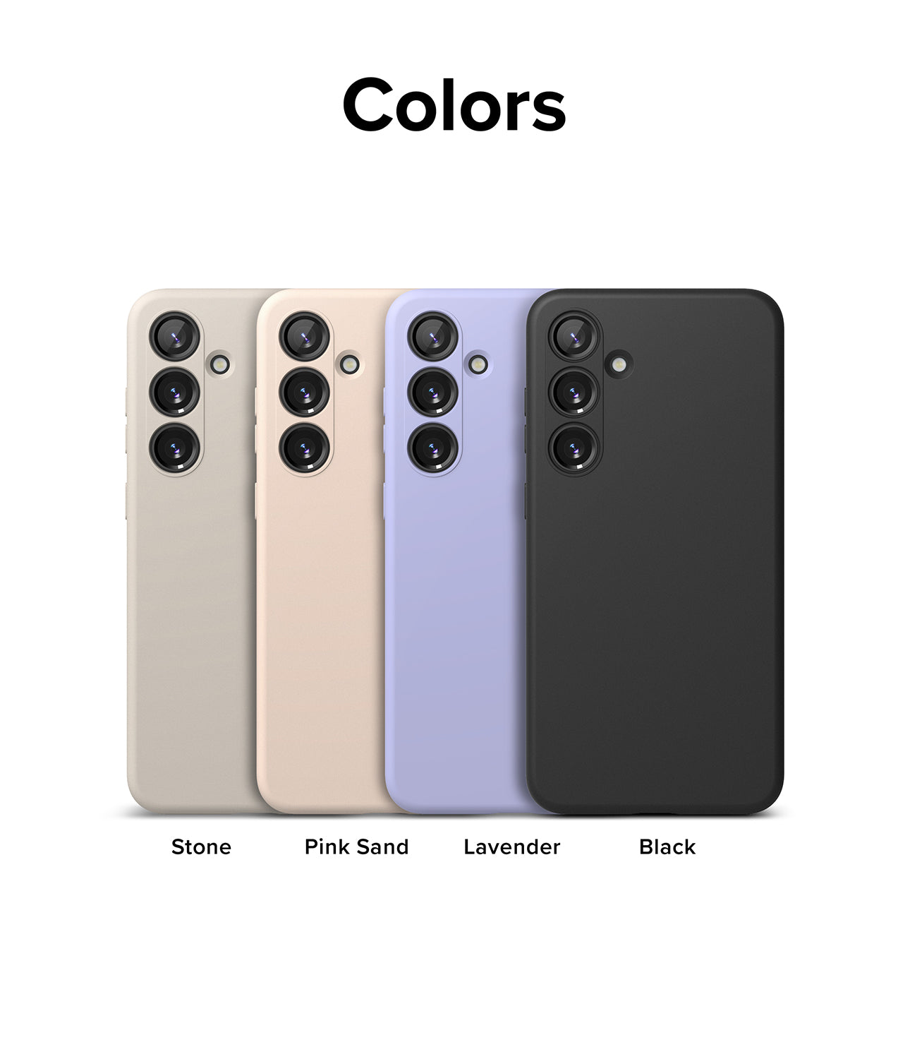Galaxy S24 Case | Silicone Magnetic - Pink Sand - Colors