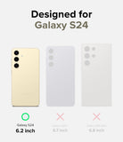 Galaxy S24 Case | Silicone Magnetic - Stone - Designed for Galaxy S24