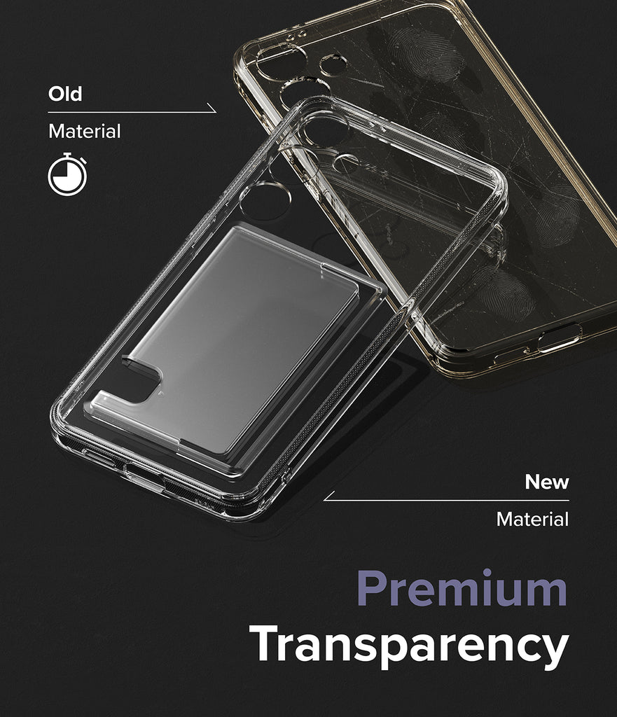 Galaxy S24 Plus Case | Fusion Card - Premium Transparency