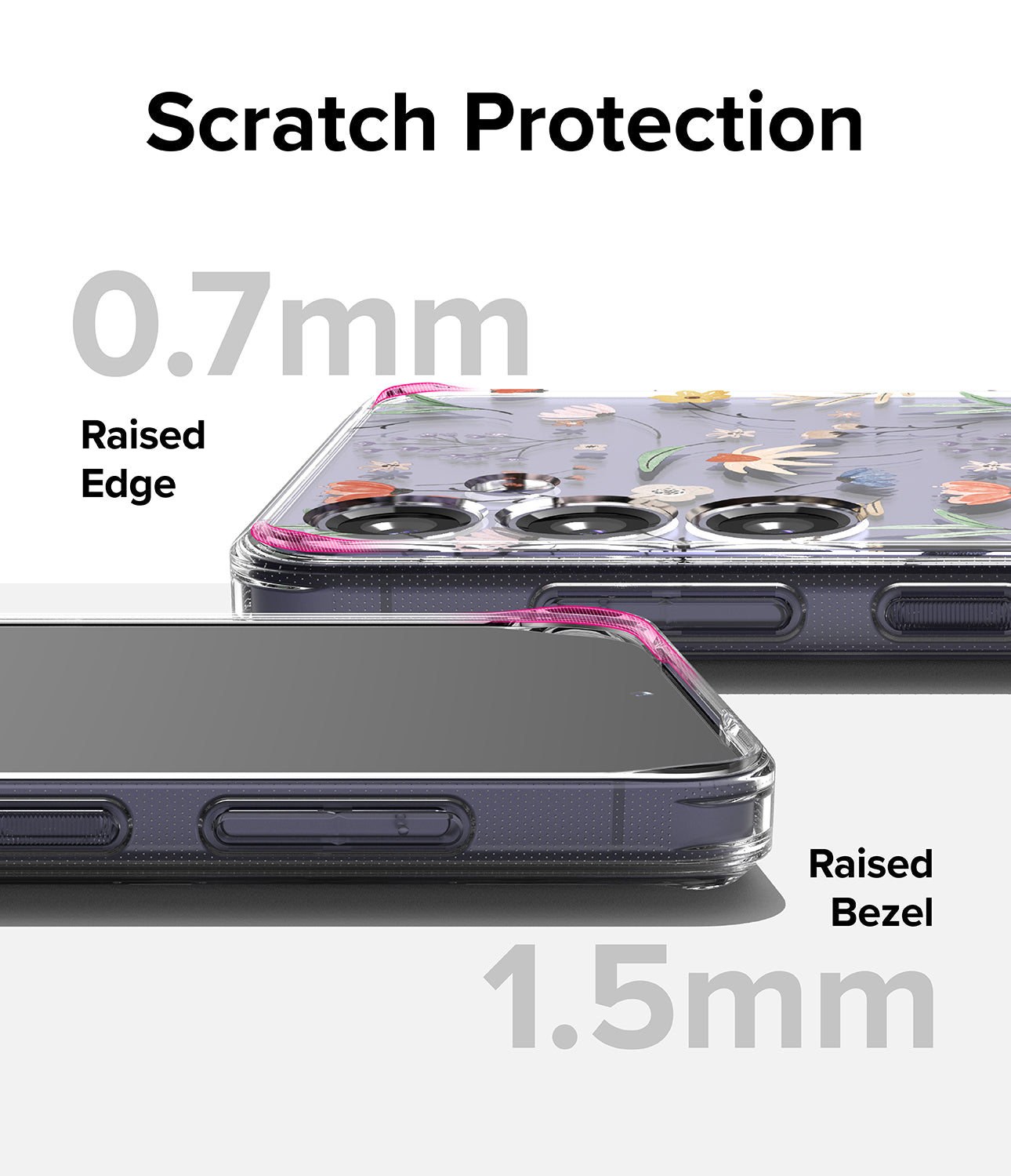 Galaxy S24 Plus Case | Fusion Design - Scratch Protection. Raised Edge. Raised Bezel.