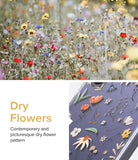 Galaxy S24 Plus Case | Fusion Design - Dry Flowers. Contemporary and picturesque dry flower pattern.