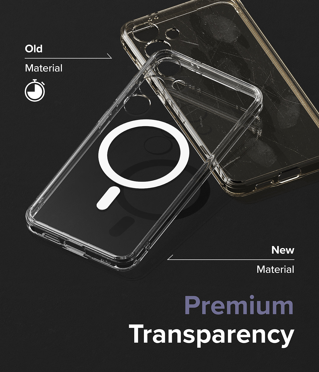 Galaxy S24 Plus Case | Fusion Magnetic - Premium Transparency.