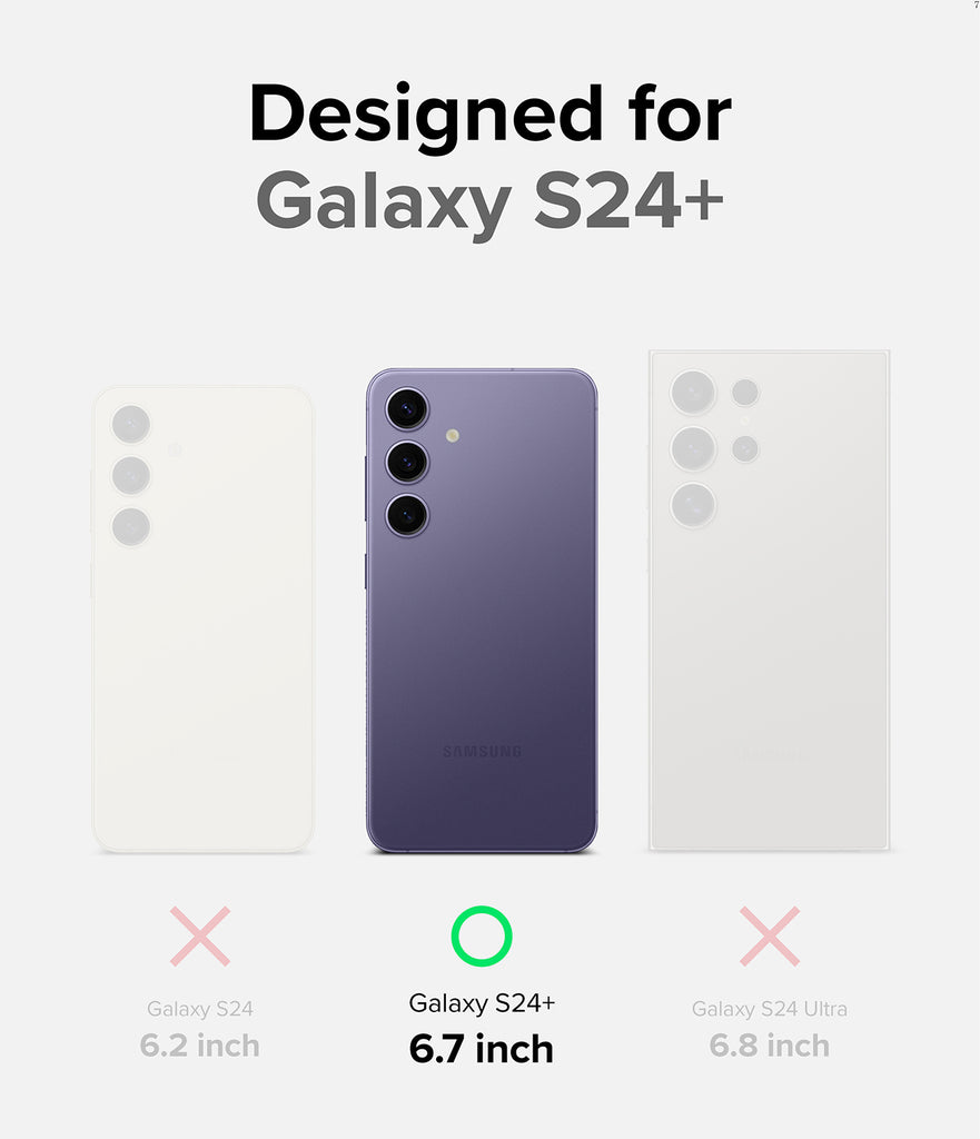Galaxy S24 Plus Case | Onyx - Designed for 6.7 inch Galaxy S24 Plus.