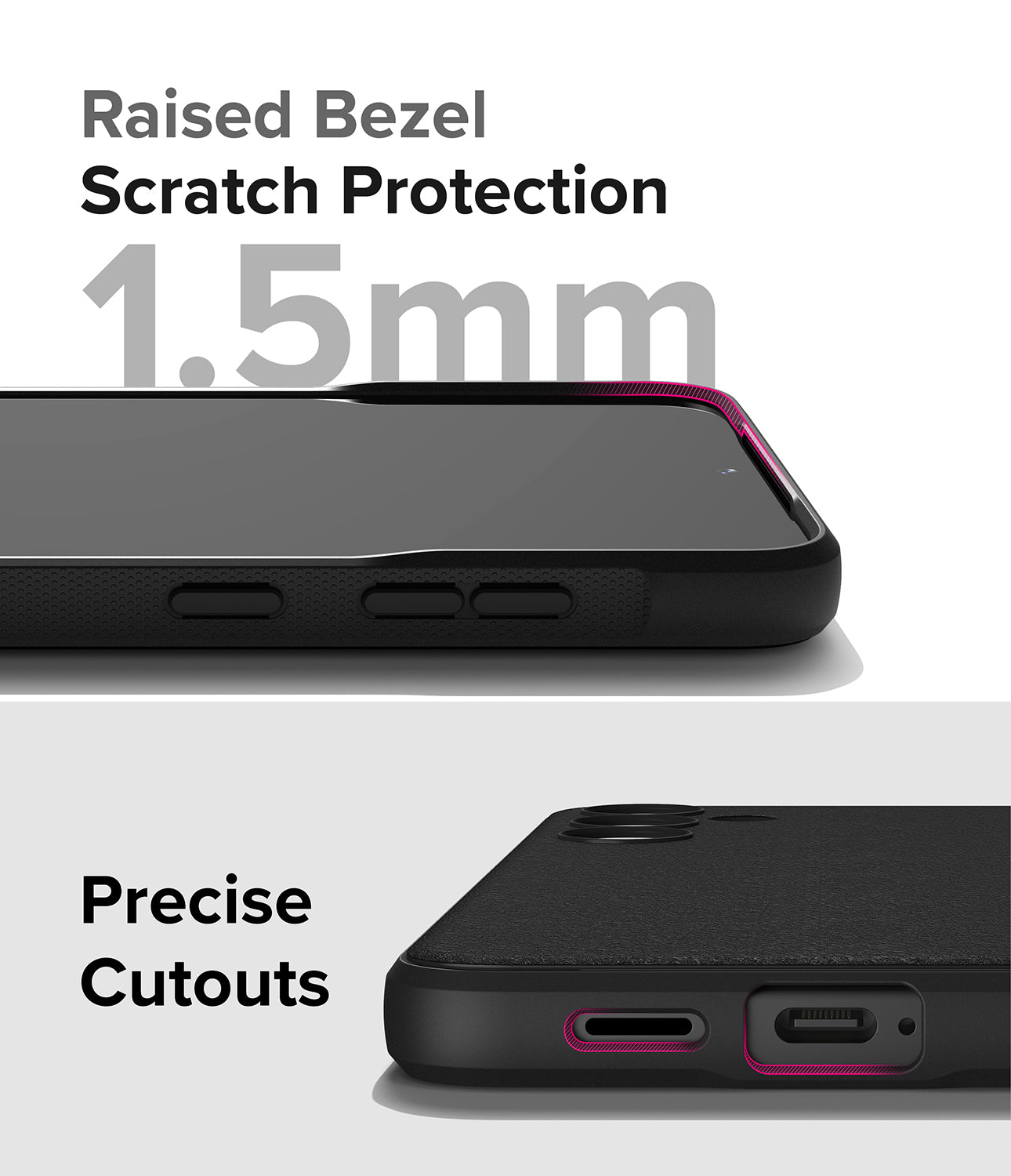 Ốp lưng Galaxy S24 Plus | Onyx - Bảo vệ chống trầy xước viền bezel nổi. Cắt bỏ chính xác