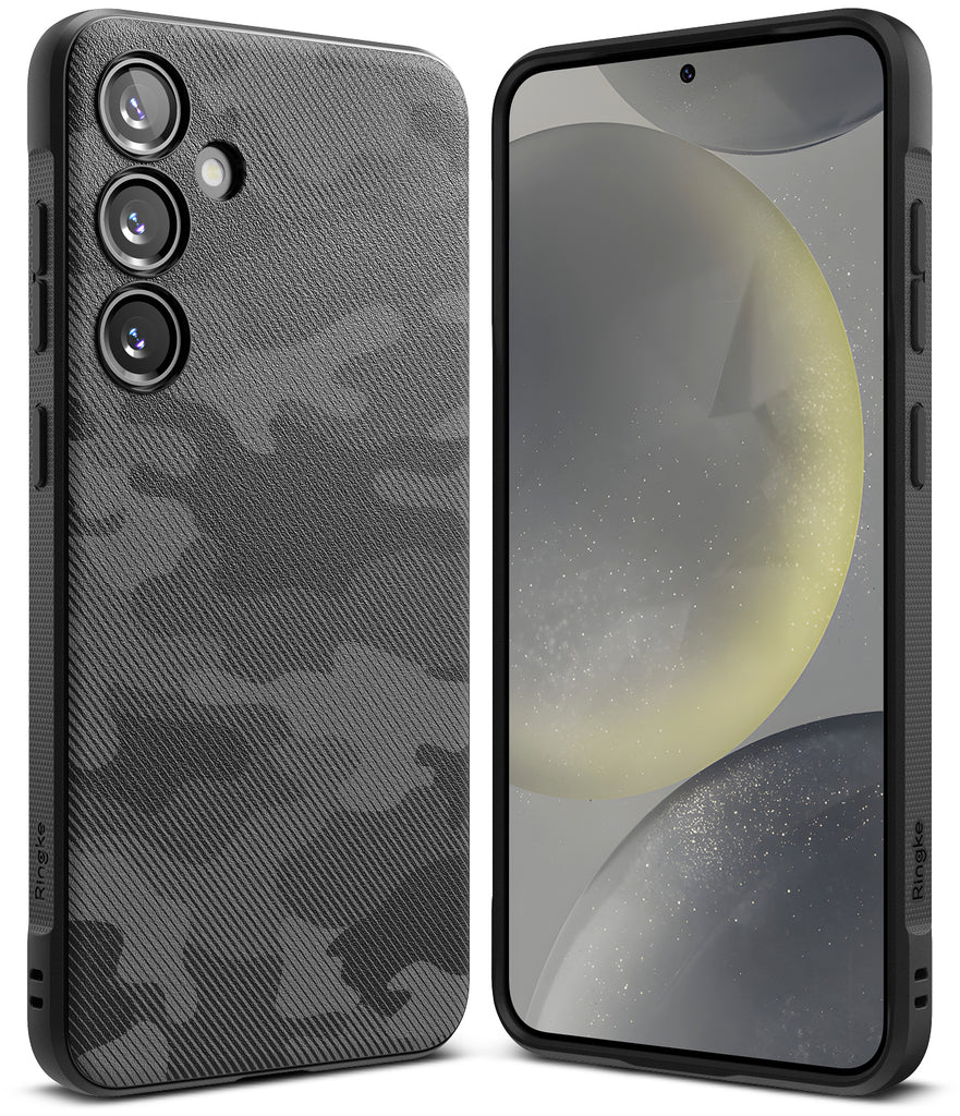 Galaxy S24 Plus Case | Onyx Design - Camo Black