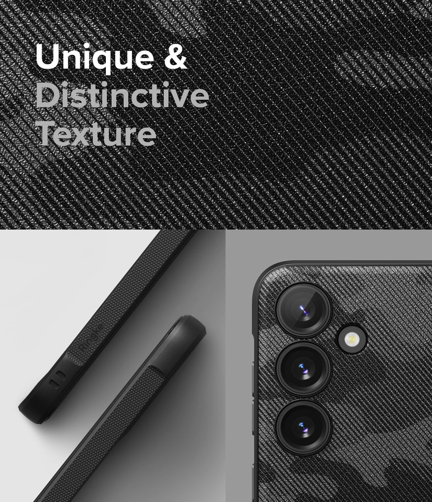 Galaxy S24 Plus Case | Onyx Design - Unique and Distinctive Texture