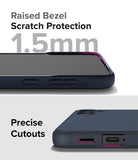 Galaxy S24 Case | Onyx - Navy - Raised Bezel Scratch Protection and Precise Cutouts.
