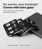 group-Black / + Camera Lens Frame Glass (2P)